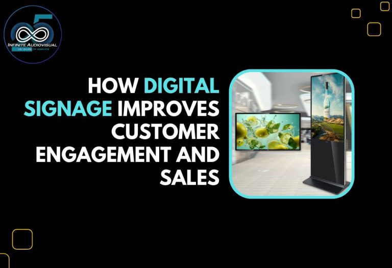 How Digital Signage Improves Customer Engagement and Sales